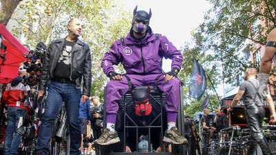 Puppys beim Folsom Streetfair, PR 2025