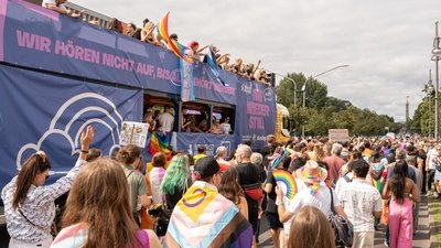 Presse CSD 2025 - großer Stern
