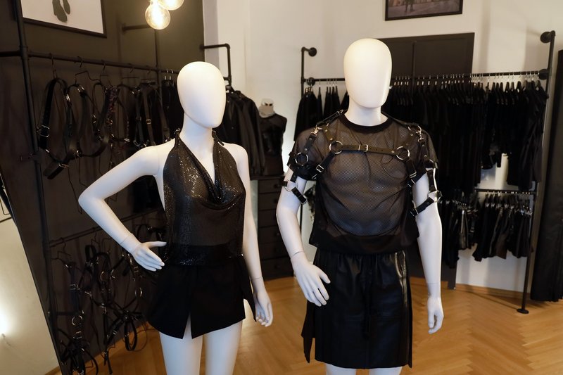 Clubwear im Store Obectra in Friedrichshain